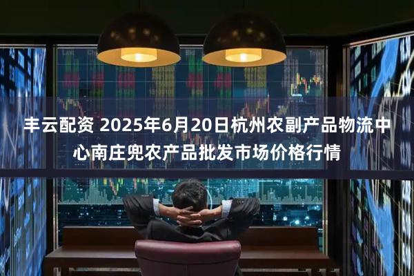 丰云配资 2025年6月20日杭州农副产品物流中心南庄兜农产品批发市场价格行情